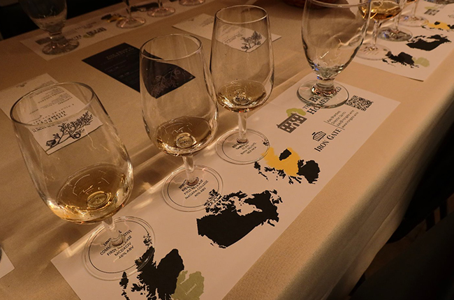 Guided whisky tasting at the Brown Homestead in St. Catharines.