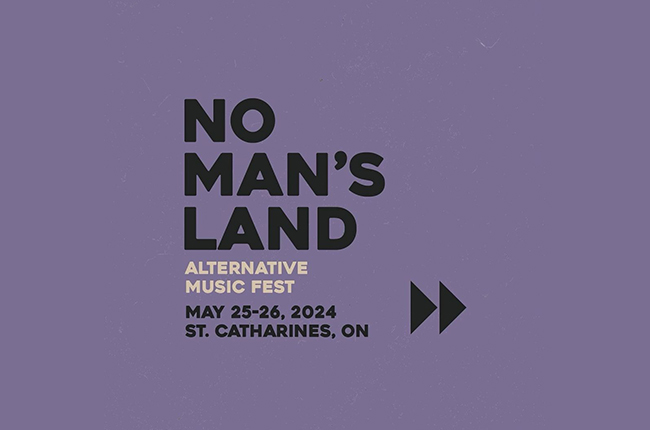 No Man's Land Alternative Music Fest May 25-26, 2024 in St. Catharines, Ontario.