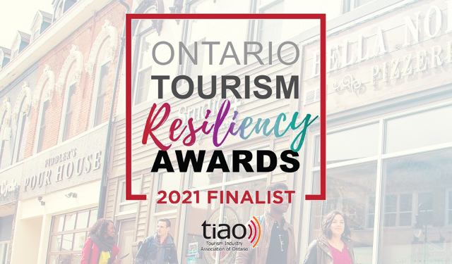 2021 Ontario Tourism Resiliency Awards Finalist in Innovation