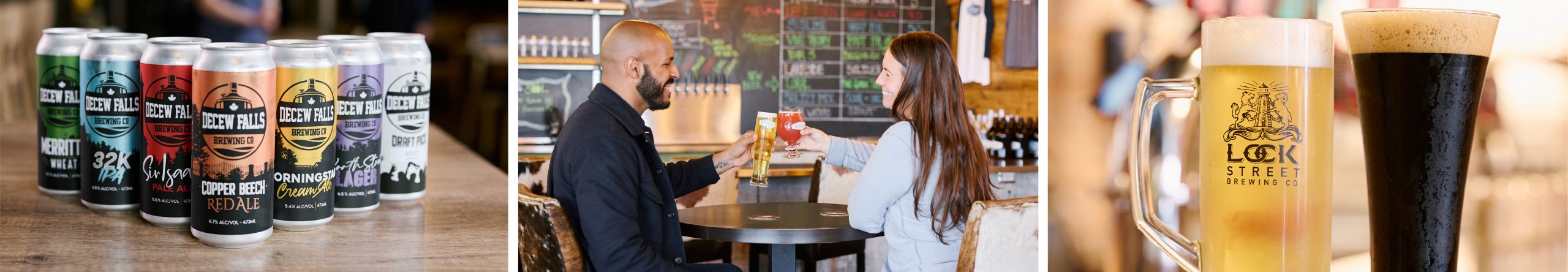 celebrating St. Catharines’ 150th anniversary with local drinks.